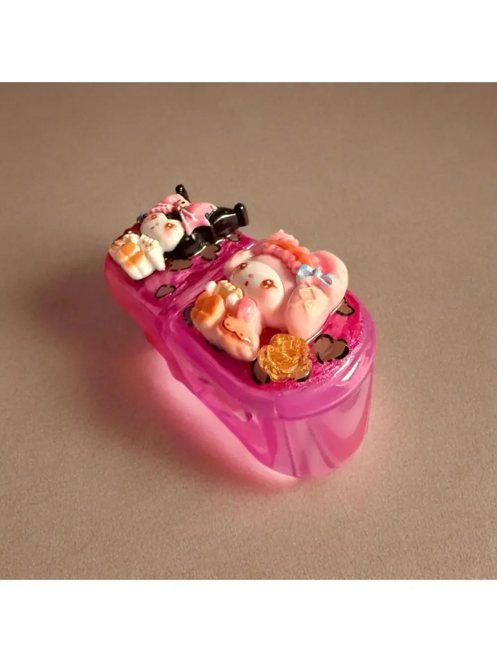 Decoden Mini Pill Box Kuromi My Melody Kawaii Junk Case Style Travel Size Sanrio